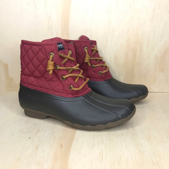 Sperry Shoes - Sperry Saltwater Nylon Quilted Duck Rain Boots